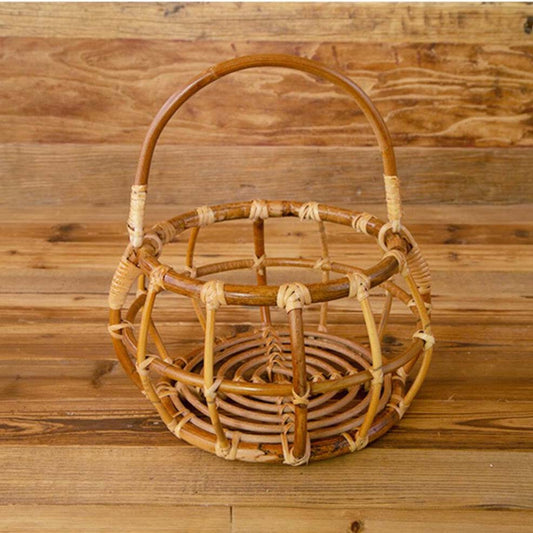 Fox Woven Basket for Newborn Photoshoot Photo Prop - Foxbackdrop