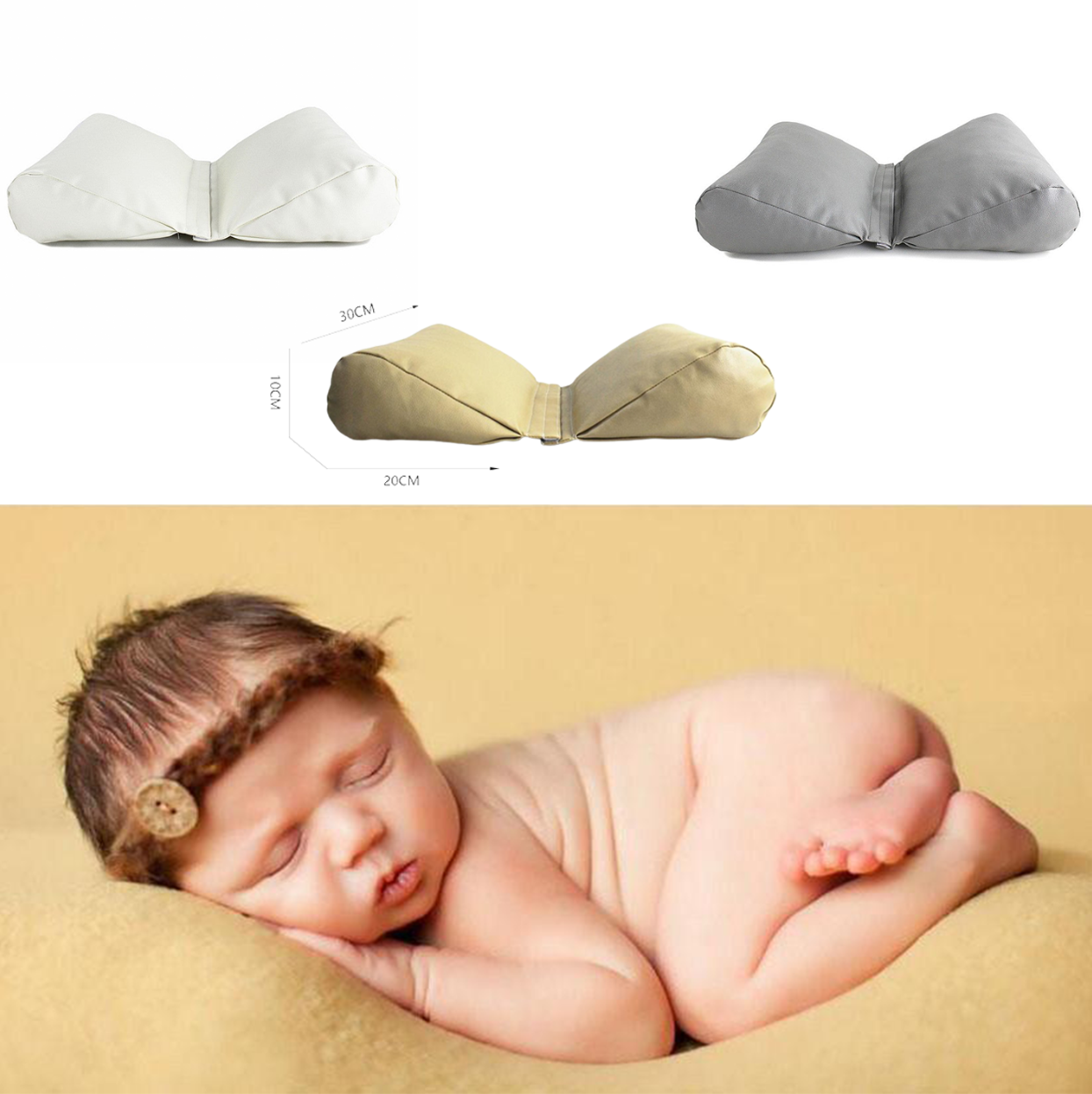 Fox PU Posing Pillows for the Newborn Baby Photography