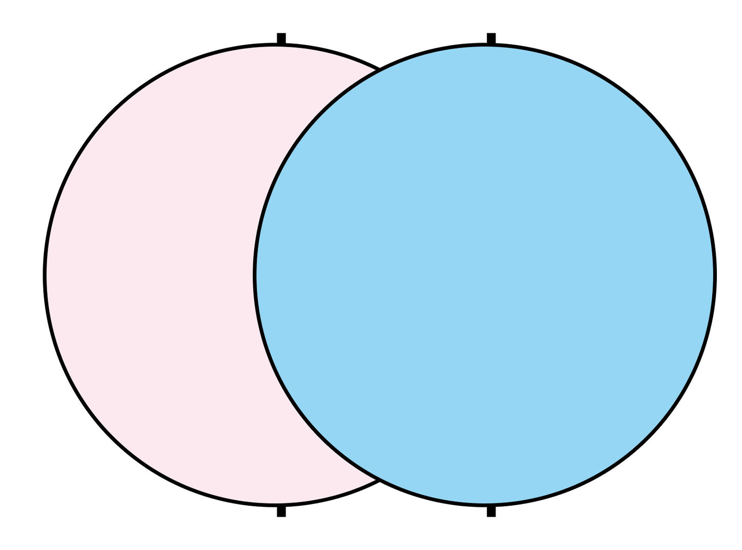 Fox Solid Blue/ Pink Collapsible Photography Backdrop 5x5ft(1.5x1.5m) - Foxbackdrop