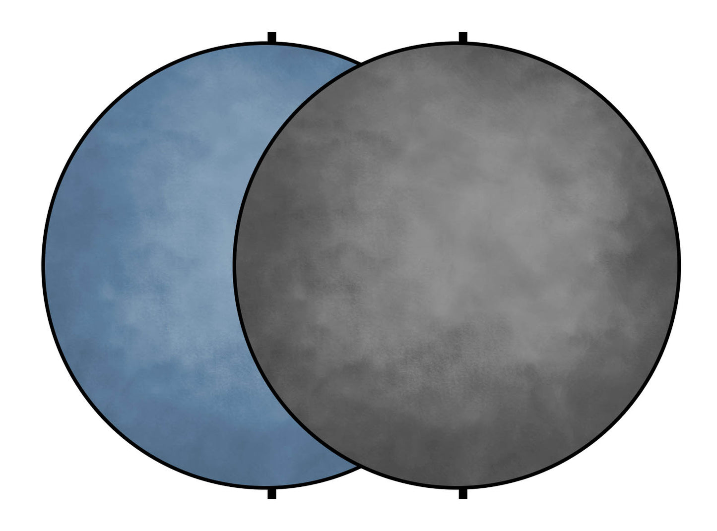 Fox Abstract Blue/Gray Collapsible Photography Backdrop 5x5ft(1.5x1.5m) - Foxbackdrop