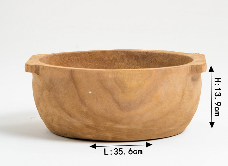 Super Sale Fox Wooden Fortune Bowls for Newborn Photo Props(only US address)