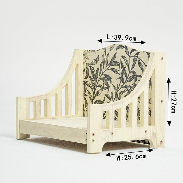 Fox Wooden Crib for Newborn Studio Props