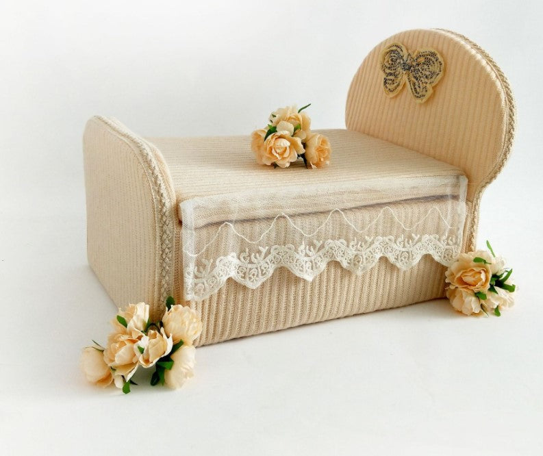 Fox Newborn Baby Bed Studio Posing Photo Props - Foxbackdrop