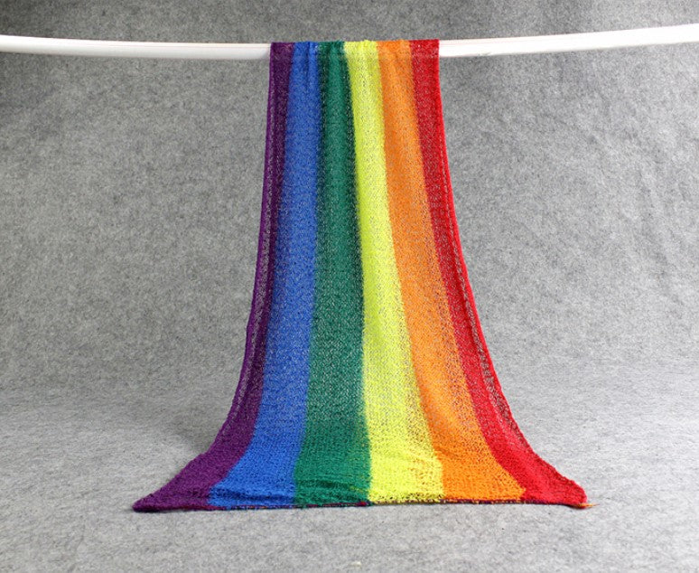 Fox 40x150 cm Colorful Newborn Posing Fabric Props - Foxbackdrop