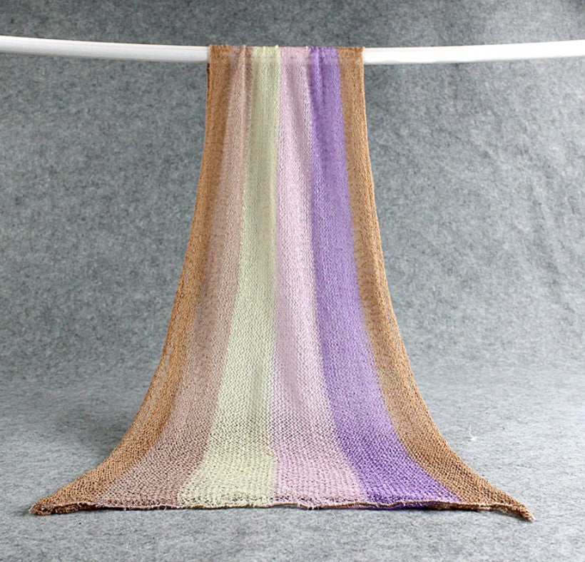 Fox 40x150 cm Colorful Newborn Posing Fabric Props - Foxbackdrop