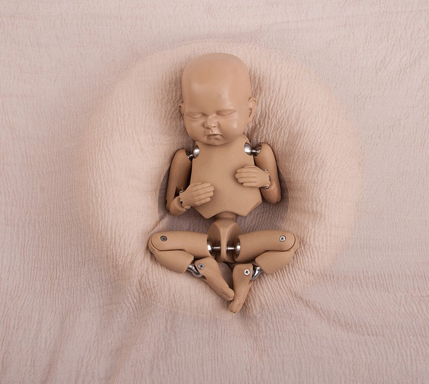 Fox PU Round Posing Pillows for the Newborn Baby Bundle Photography - Foxbackdrop