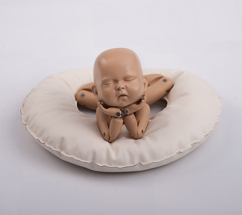 Fox PU Round Posing Pillows for the Newborn Baby Bundle Photography - Foxbackdrop