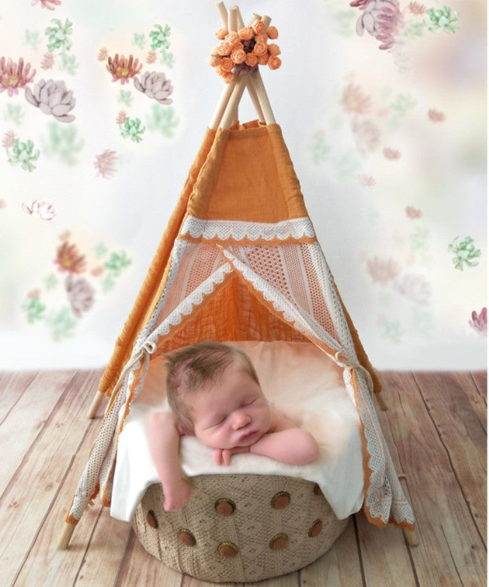 Fox Newborn Photo Props Camper for Photography(without any decorations) - Foxbackdrop