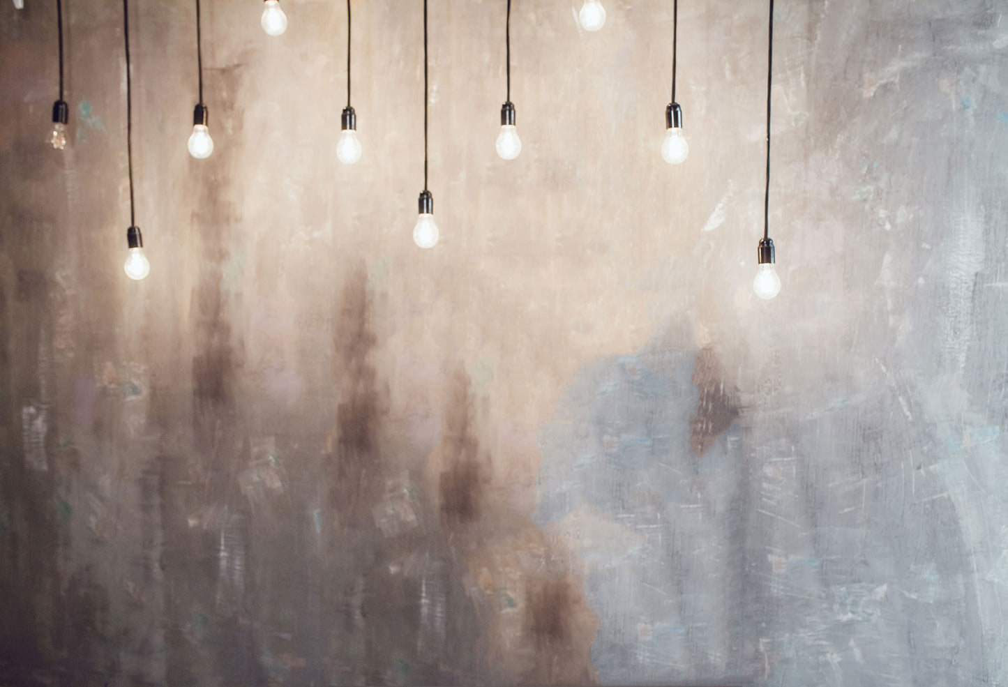 Fox Brown Wall With Lamps Portrait Photos Vinyl Backdrop - Foxbackdrop