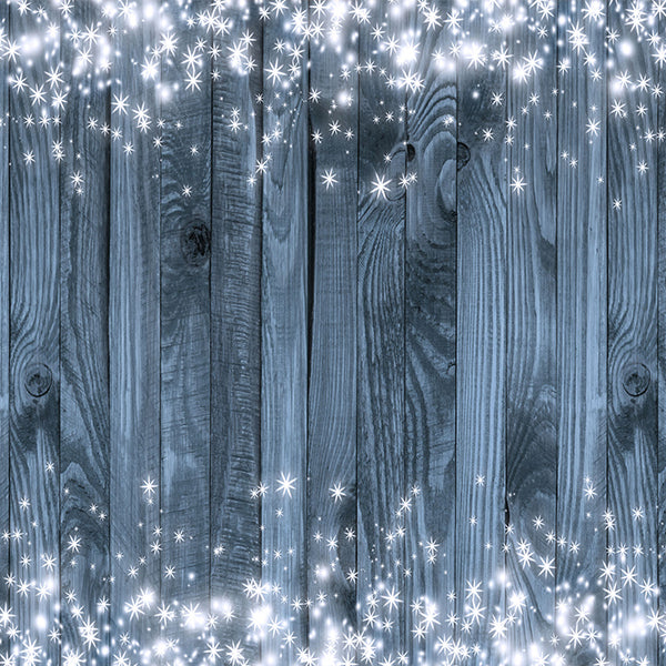 Fox Rolled Wood Board Shiny Glitter Vinyl Photos Backdrop - Foxbackdrop