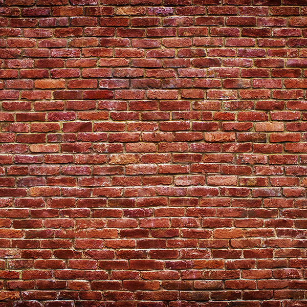 Fox Rolled Red Brick Wall Vinyl Photos Backdrop - Foxbackdrop