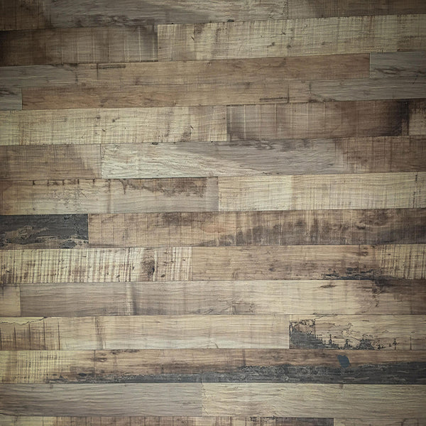 Fox Retro Barn Wood Wall Newborn Vinyl Photography Backdrop Food - Foxbackdrop