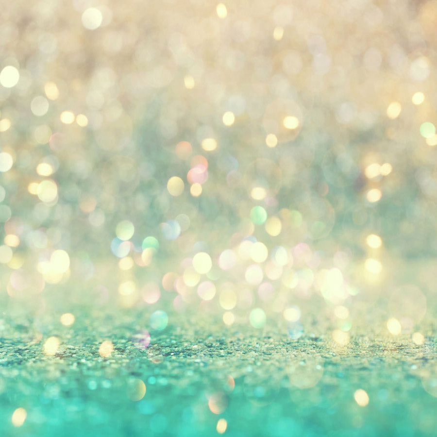 Fox Rolled Bokeh Glitter Vinyl Photography Backdrop - Foxbackdrop