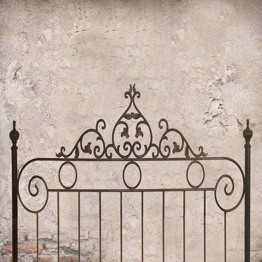 Fox Rolled Vinyl Brick Wall With Headboard Photography Backdrop - Foxbackdrop