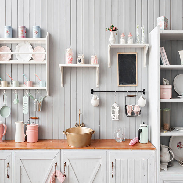 Fox Rolled Vinyl Kitchen Cooking Photography Backdrop - Foxbackdrop