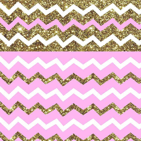 Fox Rolled Vinyl Golden Sequins Pink Children Photography Backdrop - Foxbackdrop
