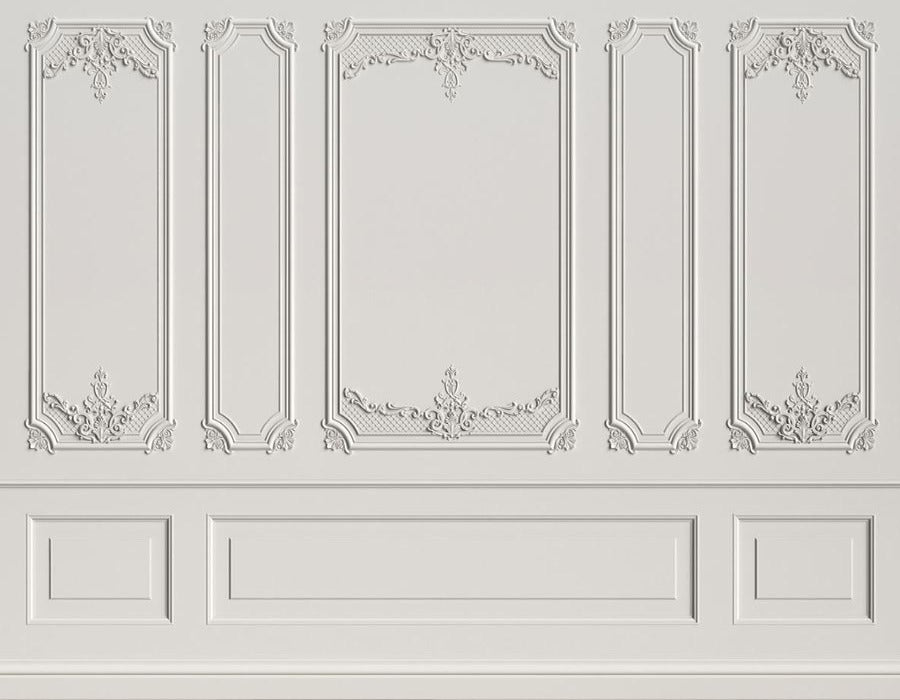 Fox Rolled Milk White Door Vinyl Photography Backdrop - Foxbackdrop