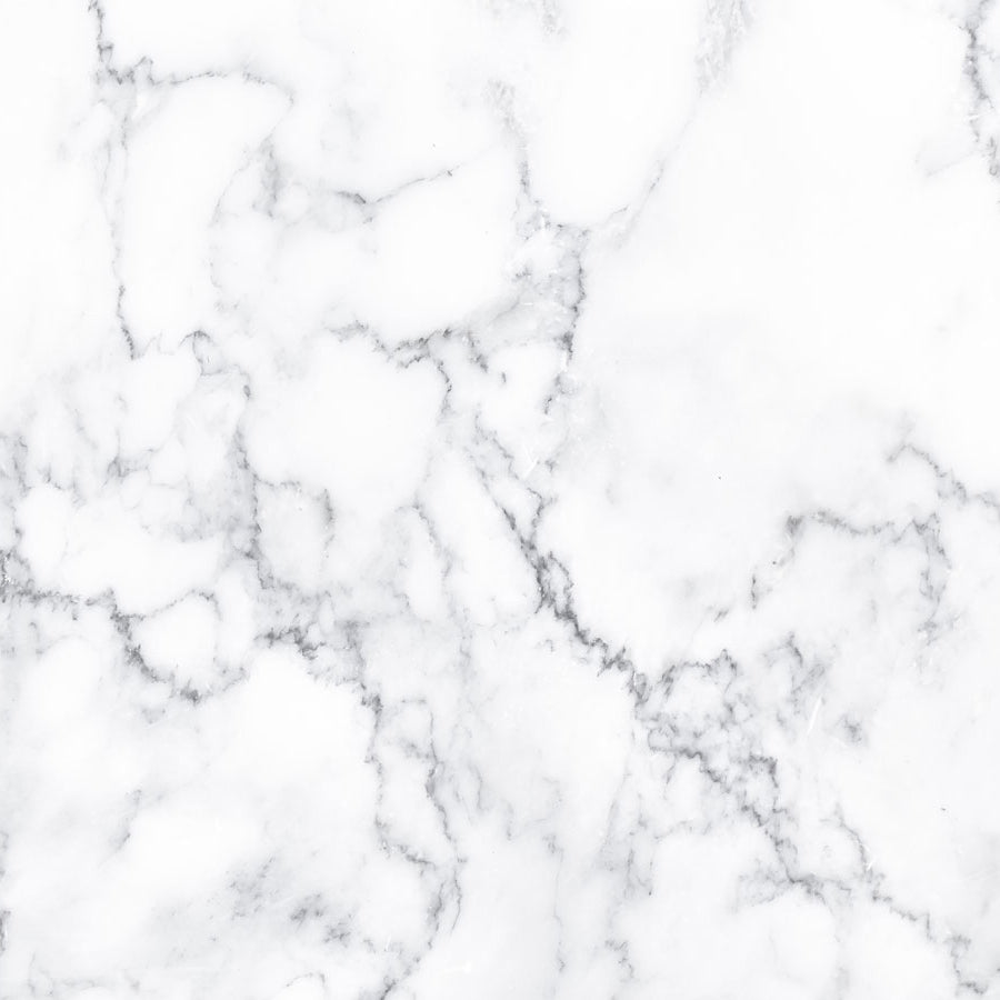 Fox Rolled White Marble with Black Grain Vinyl Photo Backdrop Food - Foxbackdrop