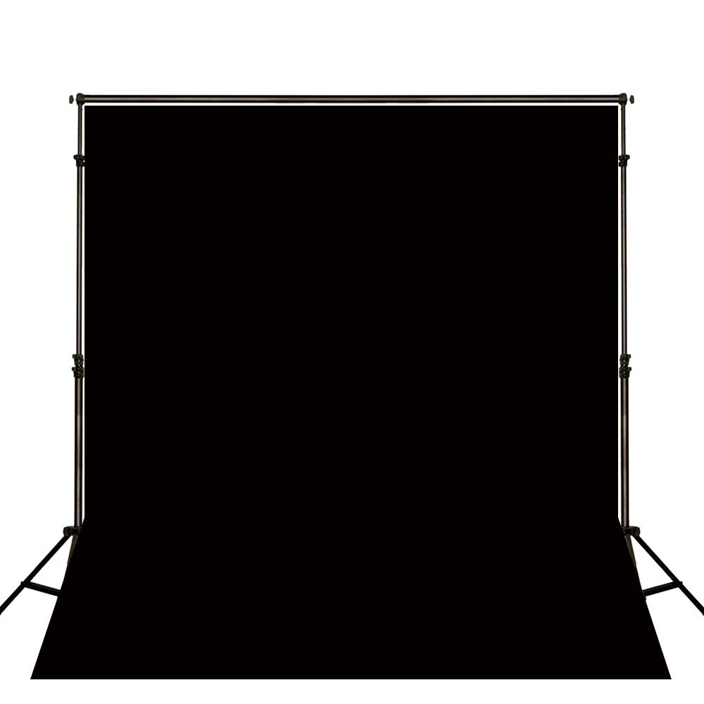 Fox Solid Black Vinyl Backdrop++Equipment Framework Telescopic Stand Adjustable Photographic Backdrop Display Stand