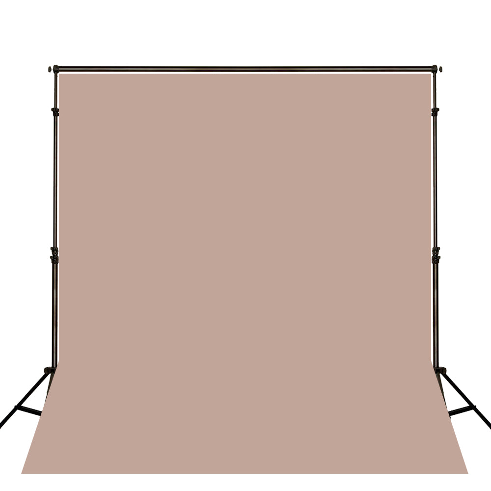 Fox Rolled Solid Milk Tea Brown Vinyl Photography Backdrop - Foxbackdrop