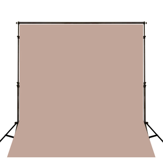 Fox Rolled Solid Milk Tea Brown Vinyl Photography Backdrop - Foxbackdrop