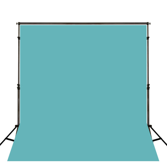 Fox Rolled Solid Turquoise Vinyl Photography Backdrop - Foxbackdrop