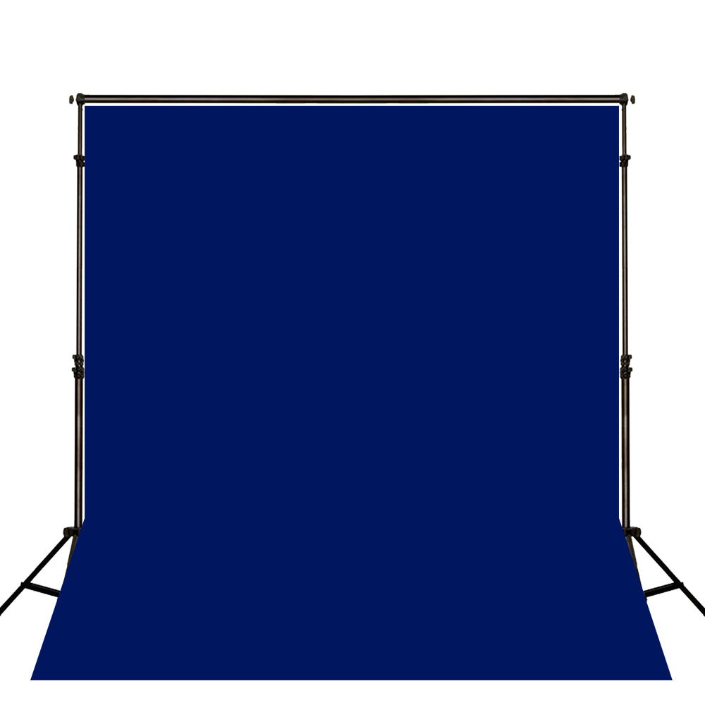 Fox Rolled Solid Dark Blue Vinyl Photography Backdrop - Foxbackdrop