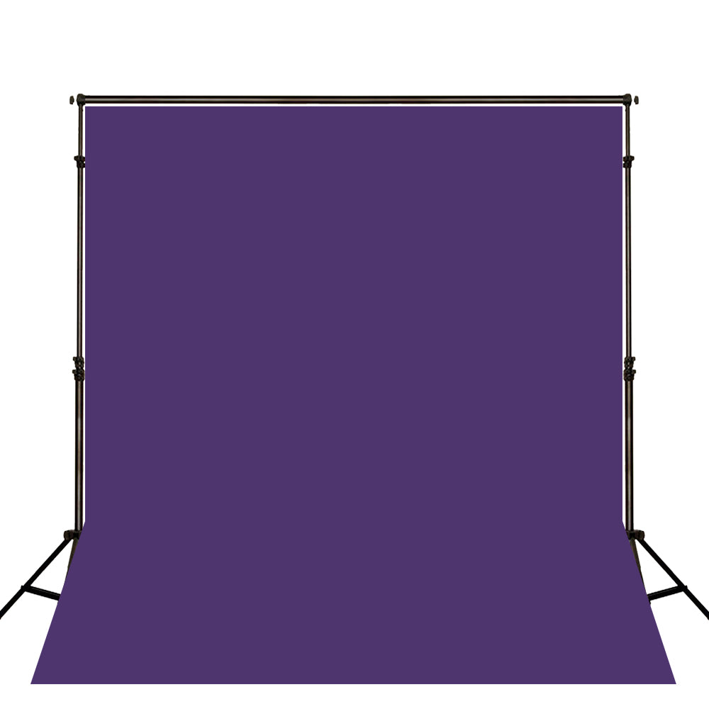 Fox Rolled Solid Dark Purple Vinyl Photo Studio Backdrop - Foxbackdrop