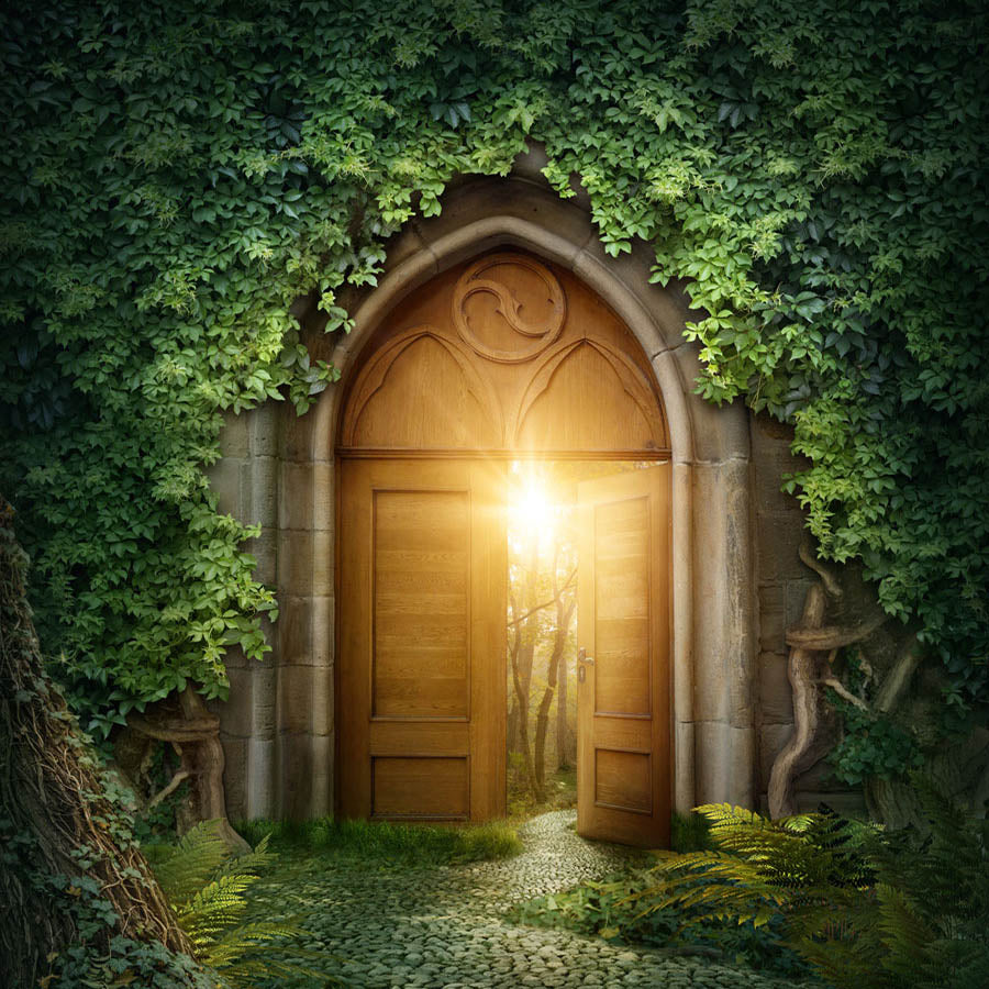 Fox Forest Sunshine Children Vinyl Backdrop - Foxbackdrop