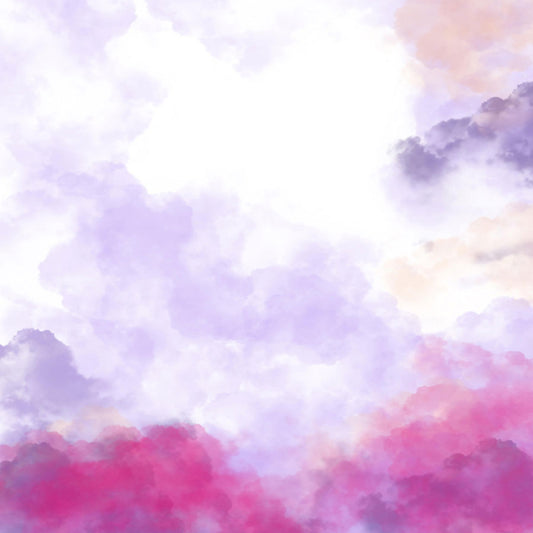 Fox Dreamy Vinyl Purple Abstract Backdrop Designed By Ani Ghelichian - Foxbackdrop