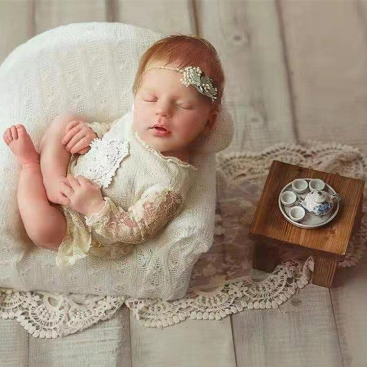 Fox Newborn Wooden Photography Props Small Bench