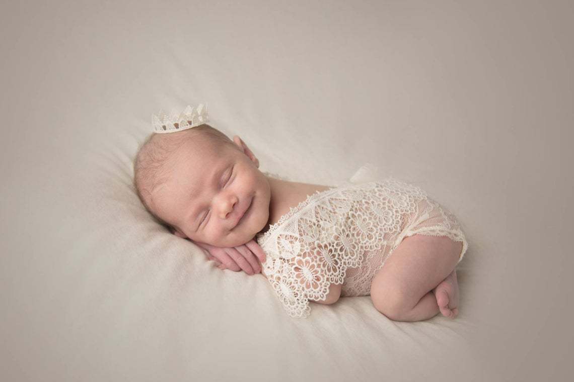 Fox 2pc/set Newborn Lace Outfits with Headwear - Foxbackdrop