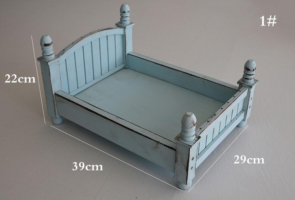 SALE Fox Wooden Bed for Newborn Baby Photo Prop(only US address)