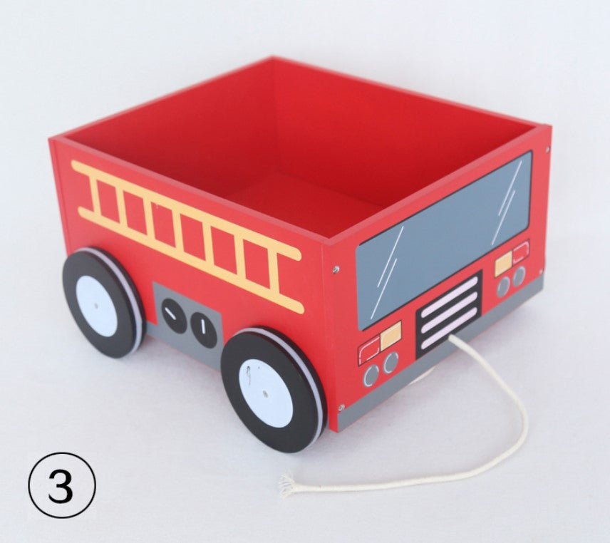 Fox Wooden Cars for Newborn Photo Props - Foxbackdrop