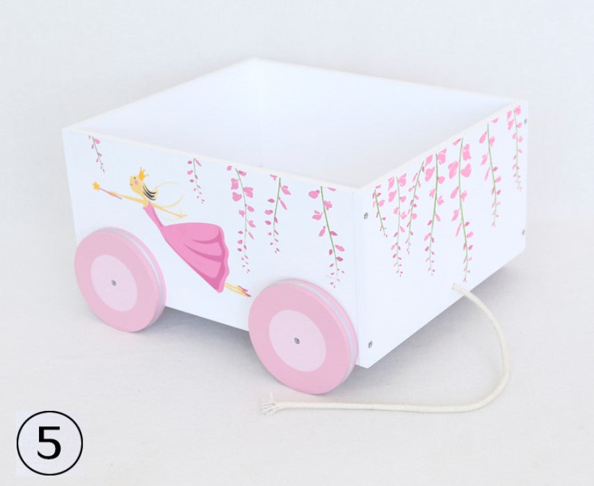 Fox Wooden Cars for Newborn Photo Props - Foxbackdrop
