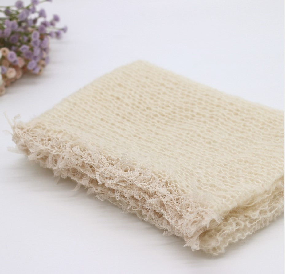 Fox 37x127cm Posing Wrap Fabric for Newborn Baby Photoshoot - Foxbackdrop