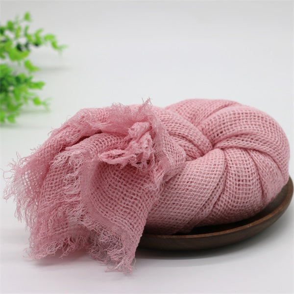 Fox 90x200cm Newborn Baby Posing Grid Wrap Blanket for Photography - Foxbackdrop