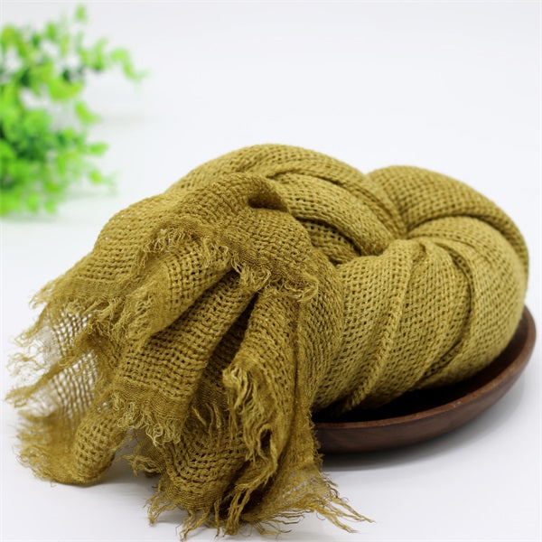 Fox 90x200cm Newborn Baby Posing Grid Wrap Blanket for Photography - Foxbackdrop