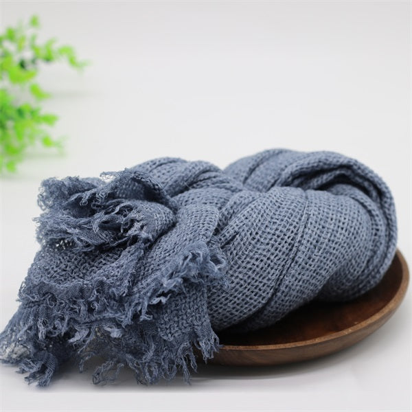 Fox 90x200cm Newborn Baby Posing Grid Wrap Blanket for Photography - Foxbackdrop