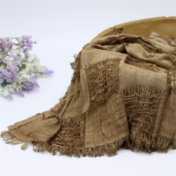 Fox 70x200cm Newborn Baby Posing Retro Wrap Tassel for Photography - Foxbackdrop