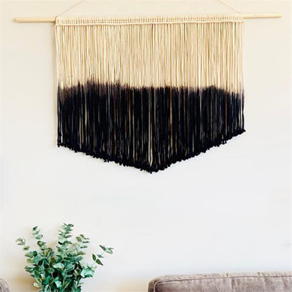 Fox 110×80cm Boho Hand Made Modern Weave Pendant Cotton Tapestry Props - Foxbackdrop