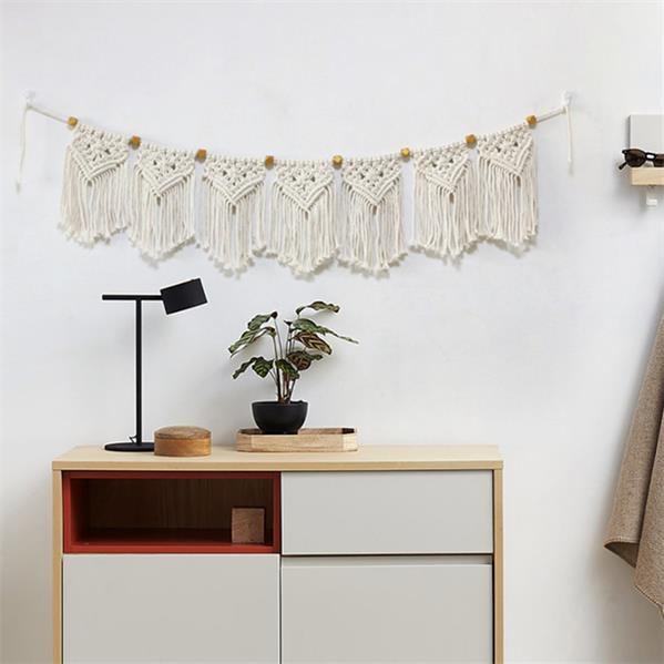 Fox 110×25cm Boho Hand Made Weave Decoration Cotton Tapestry Props - Foxbackdrop