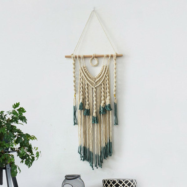 Fox 85×40cm Boho Hand Made Cotton Tapestry for Photography - Foxbackdrop