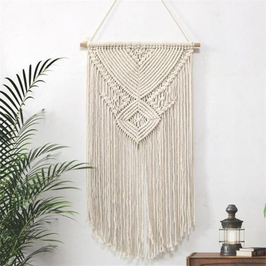 Fox 45×80cm Boho Hand Made Weave Cotton Tapestry Props - Foxbackdrop