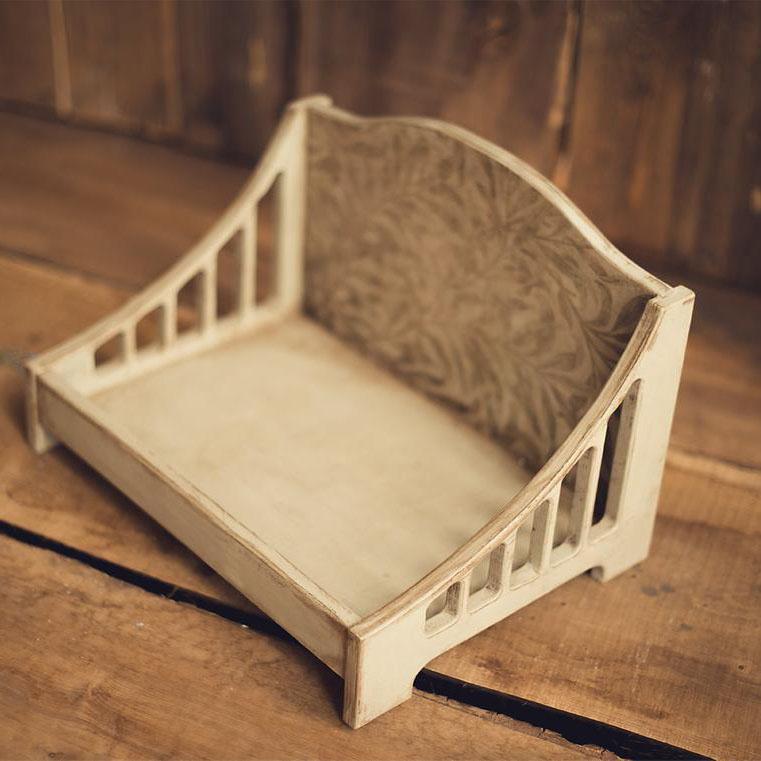 RTS Fox Wooden Crib for Newborn Studio Props - Foxbackdrop