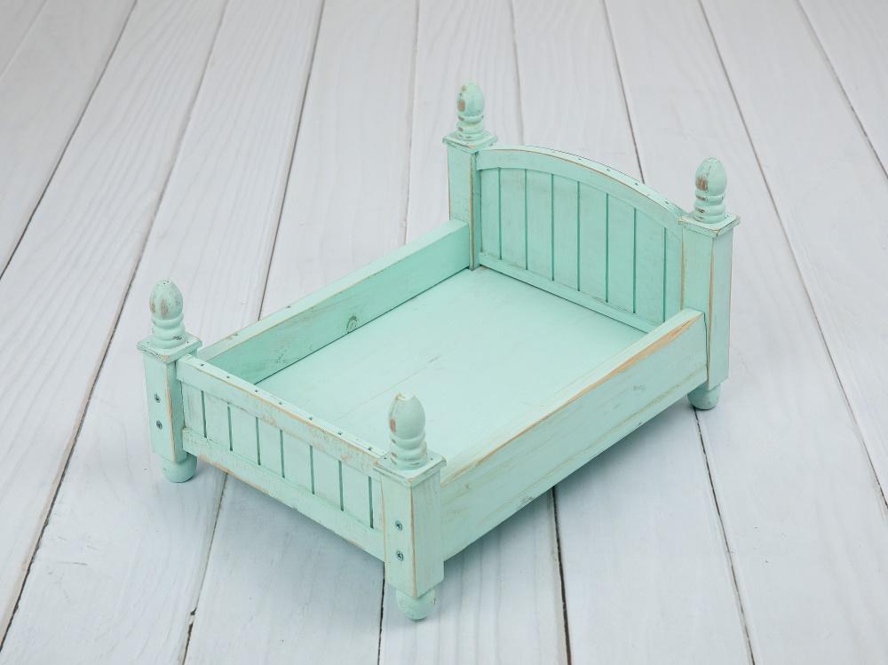 RTS Fox Wooden Bed for Newborn Baby Photo Prop - Foxbackdrop