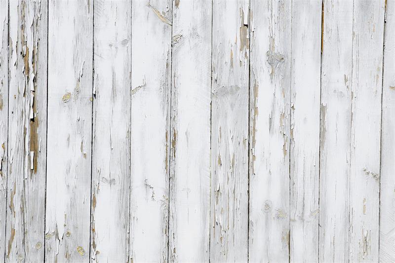 Fox White Old Wooden Rubber Flooring Mat