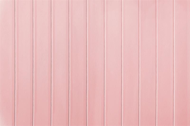 Fox Pink Plank Stripes Rubber Flooring Mat