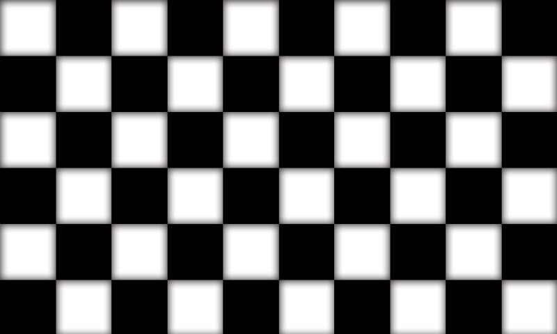 Fox Rolled Modern Empty Chess Board Rubber Flooring Mat