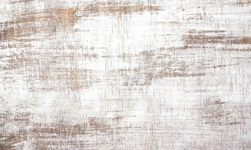 Fox Rolled Distressed White Wood Texture Rubber Flooring Mat